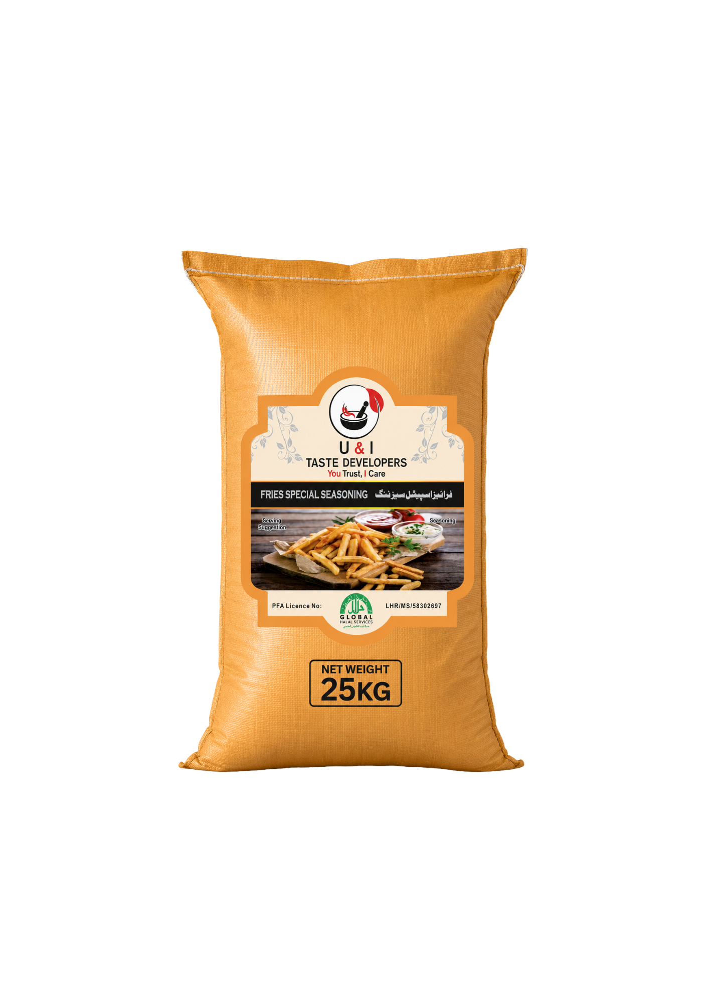 FRIES SPECIAL SEASONING MASALA 25KG 